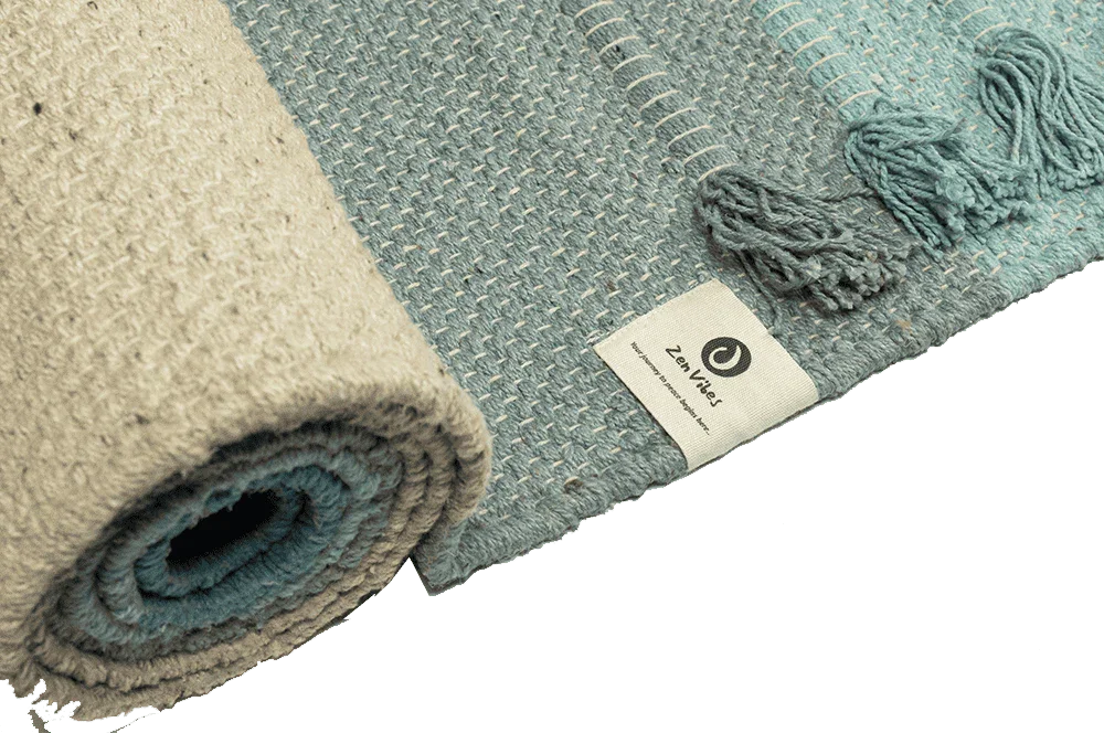 Organic Cotton Handmade Herbal Yoga Mat - Zenvibes