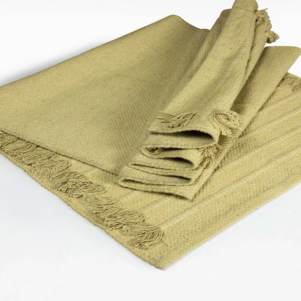 Organic Cotton Handmade Herbal Yoga Mat - Zenvibes