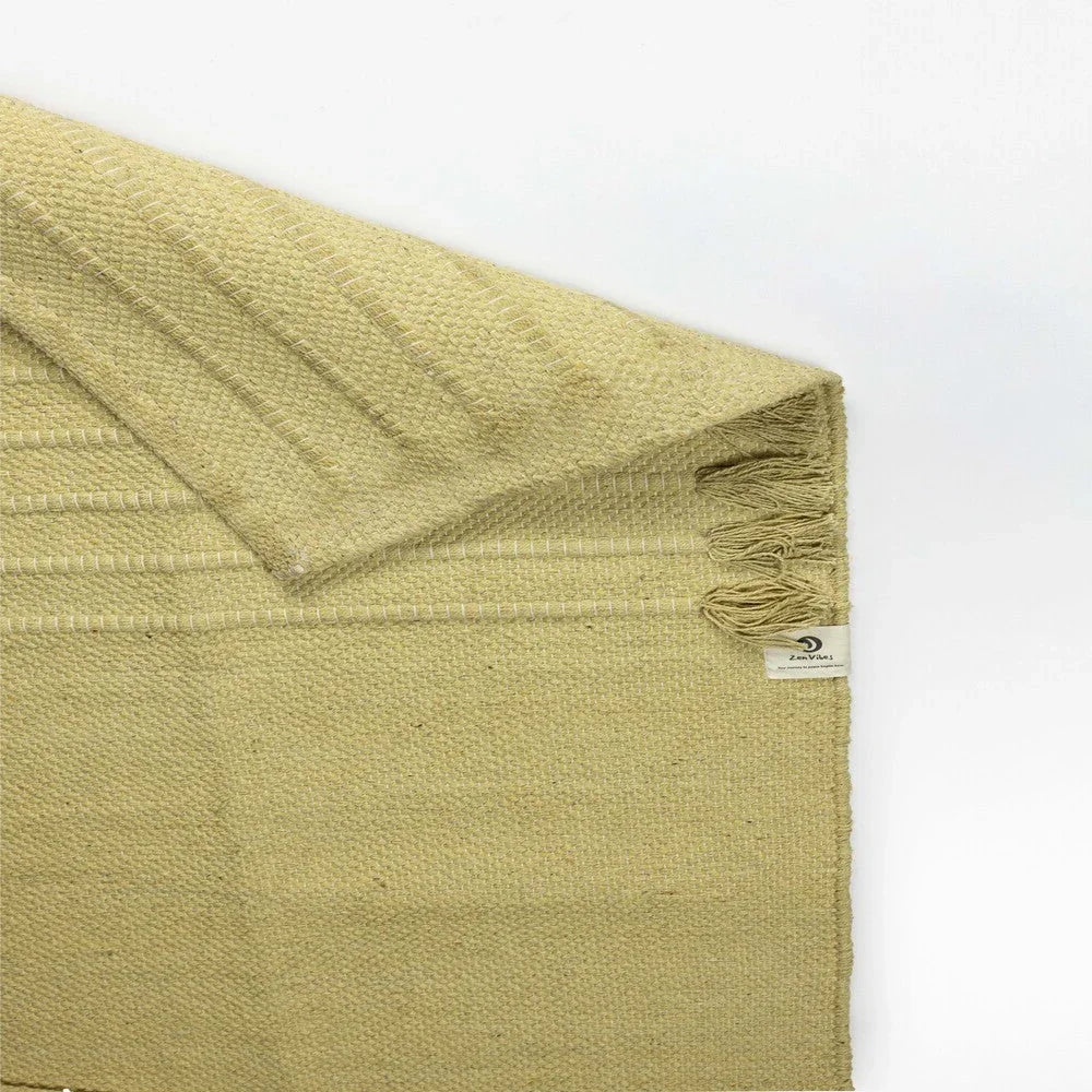 Organic Cotton Handmade Herbal Yoga Mat - Zenvibes