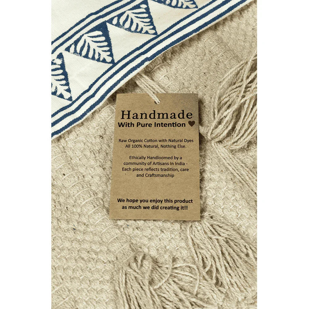 Organic Cotton Handmade Herbal Yoga Mat - Zenvibes