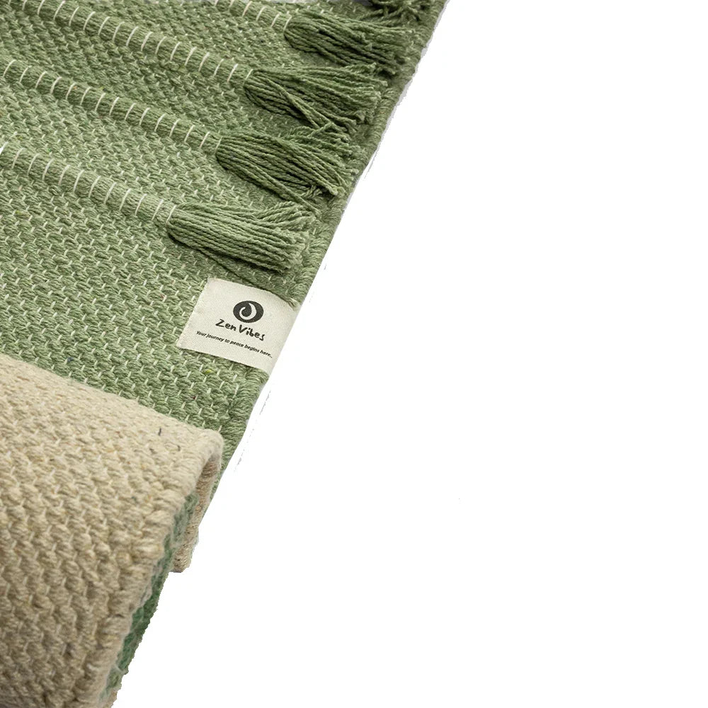 Organic Cotton Handmade Herbal Yoga Mat - Zenvibes