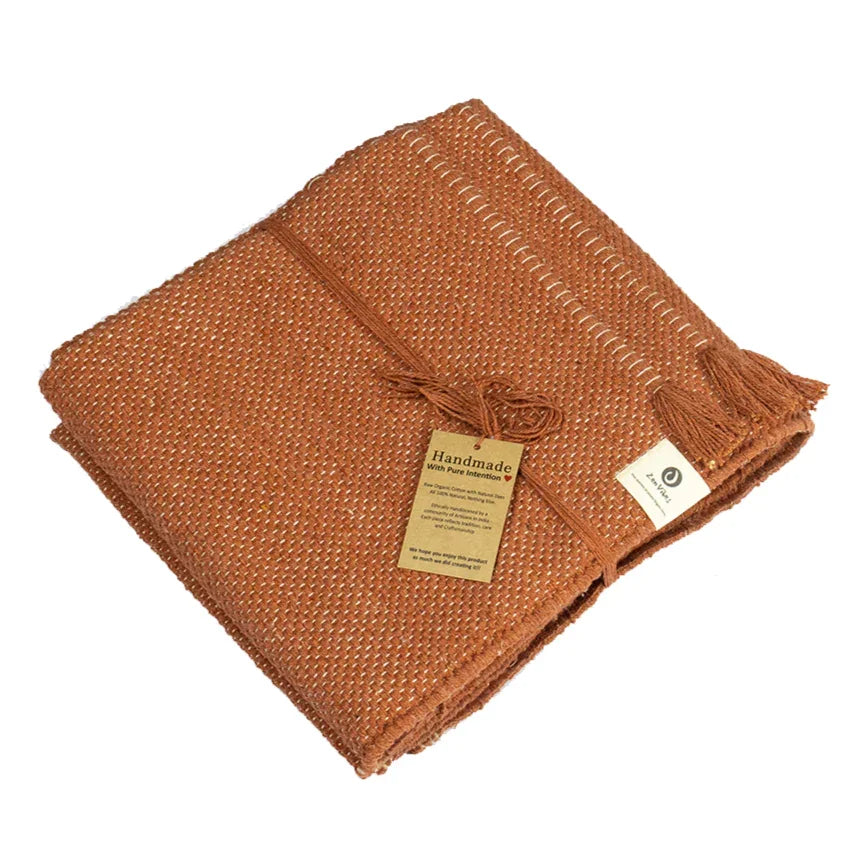 Organic Cotton Handmade Herbal Yoga Mat - Zenvibes