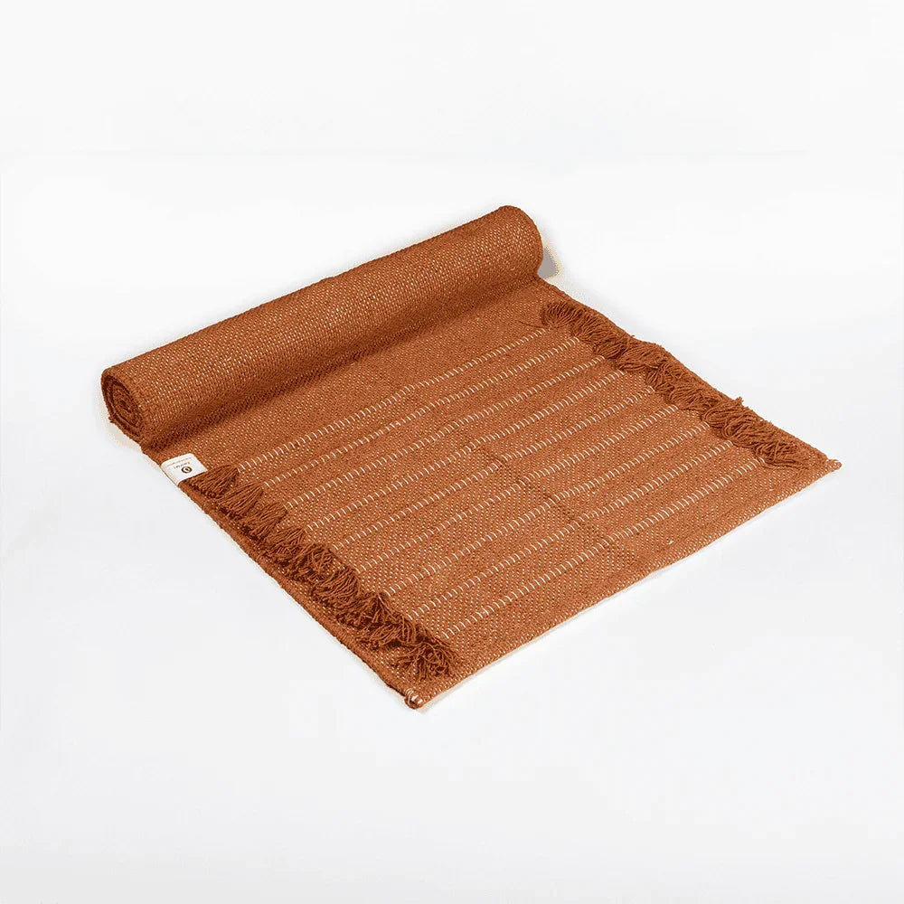 Organic Cotton Handmade Herbal Yoga Mat - Zenvibes