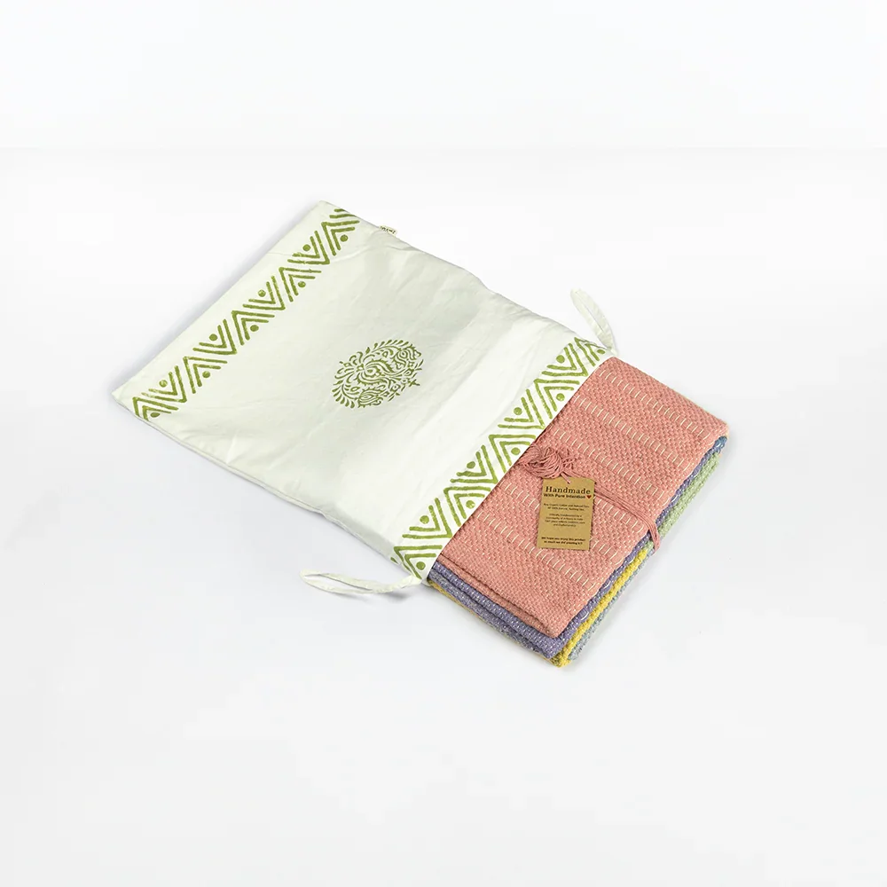 Organic Cotton Handmade Herbal Yoga Mat - Zenvibes