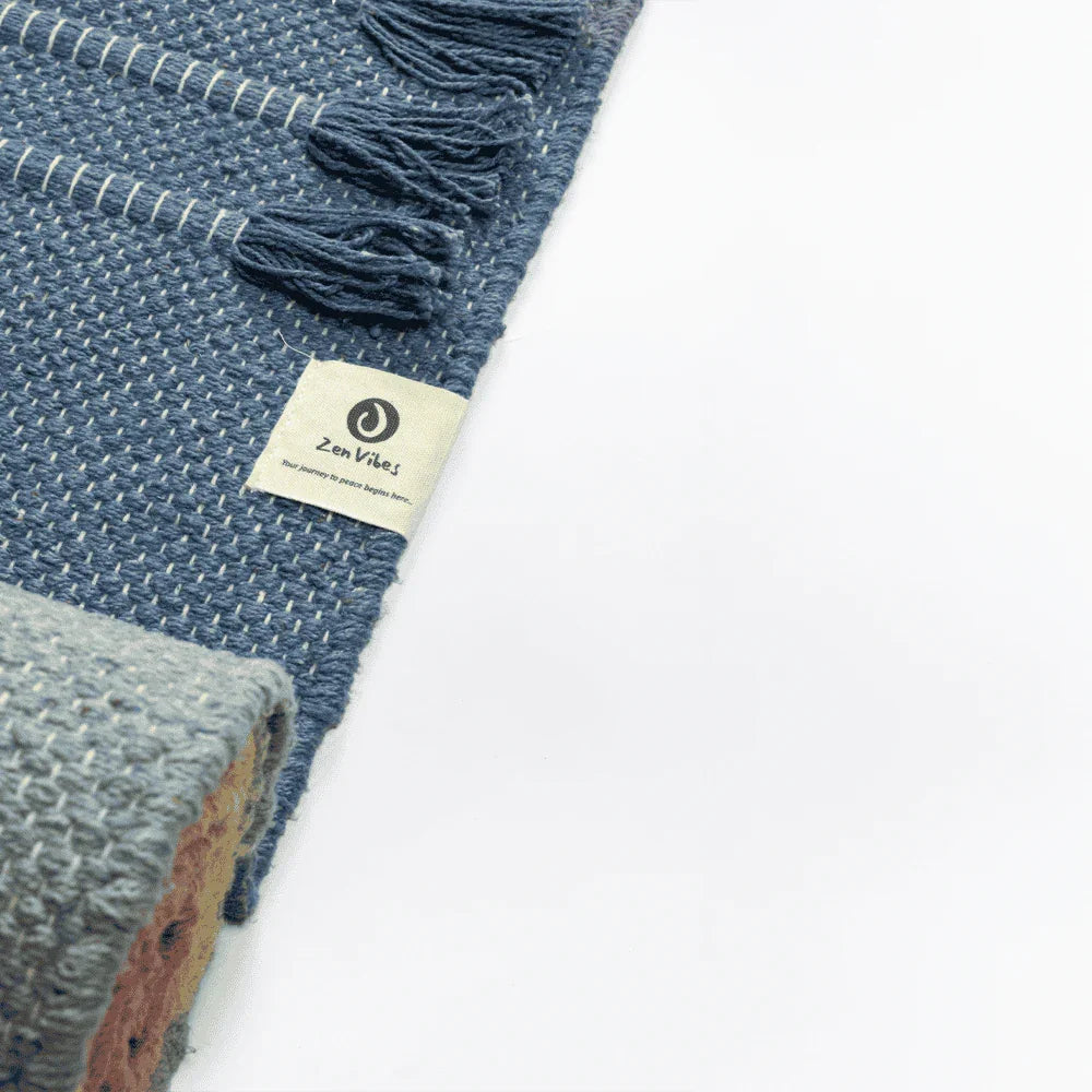 Organic Cotton Handmade Herbal Yoga Mat - Zenvibes
