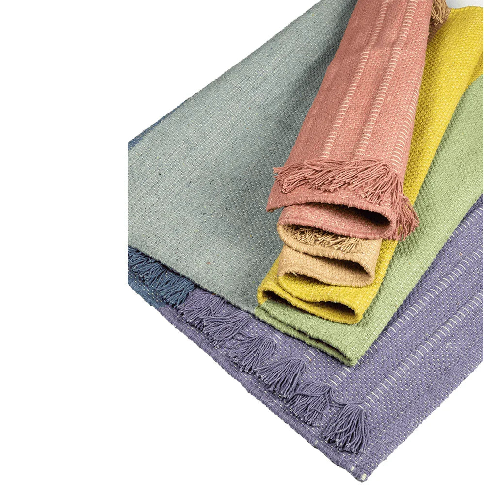 Organic Cotton Handmade Herbal Yoga Mat - Zenvibes