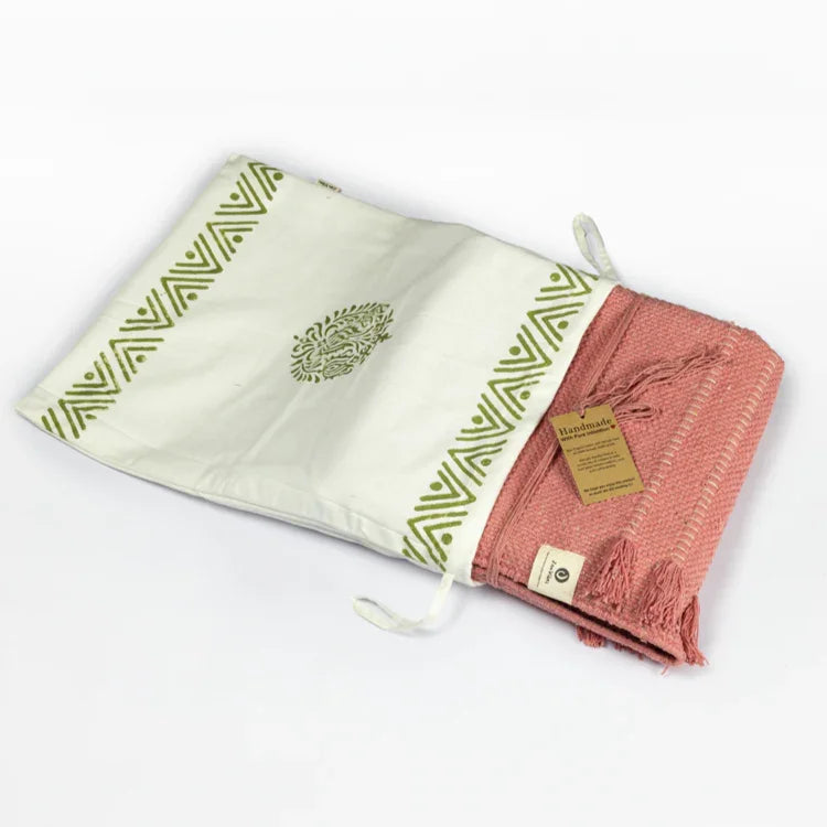 Organic Cotton Handmade Herbal Yoga Mat - Zenvibes