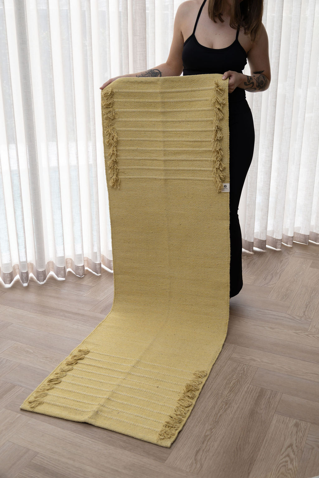 Organic Cotton Handmade Herbal Yoga Mat