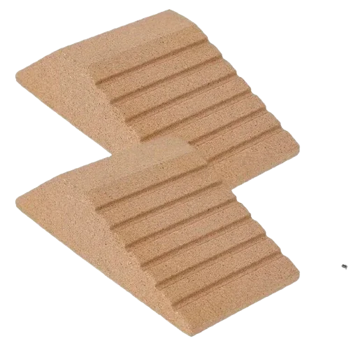 Cork Squat Wedges – Non-Slip Pair ( Ridged ) - Zenvibes