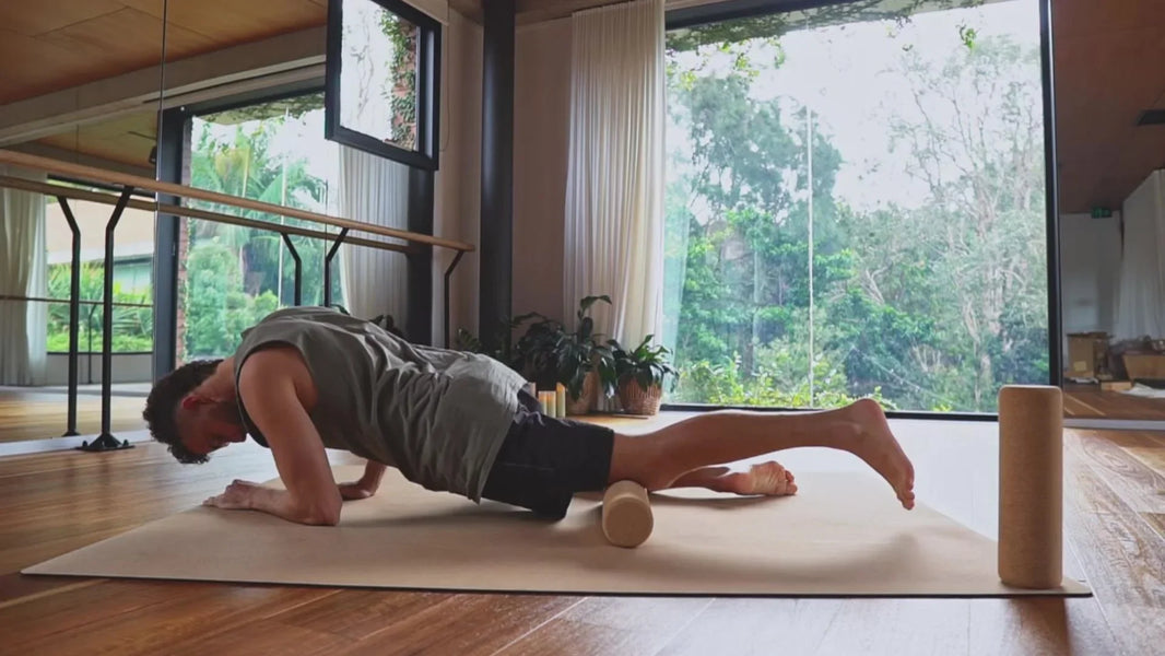 100% Natural Cork Massage Roller - 60 cms x 10 cms