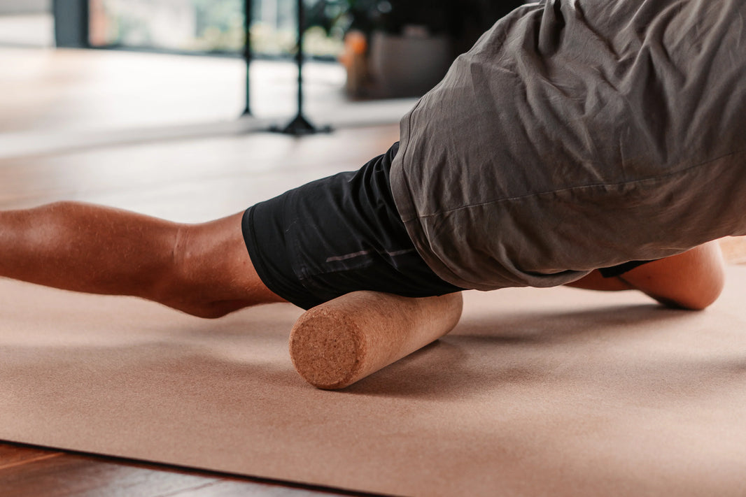 100% Natural Cork Massage Roller - 45 cms x 10 cms