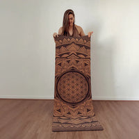 Extra-Thick Cork Yoga Mat 7mm - Peaceful Balance - Zenvibes