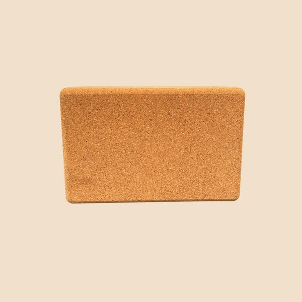 100% Natural Cork Block | Plain - Extra Wide | 15 cm x 23 cm x 10 cm | Pair - Zenvibes