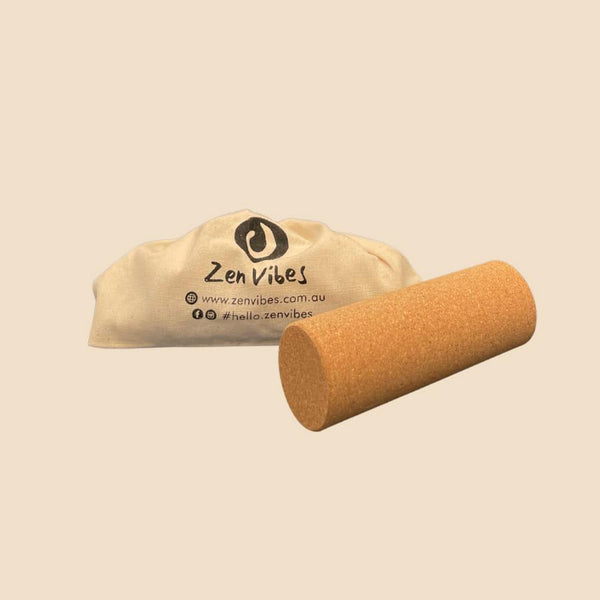 100% Natural Cork Mini Roller | 15 cms x 5 cms - Zenvibes