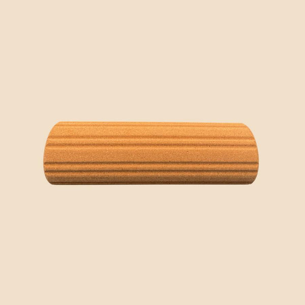 100% Natural Cork Roller | Linear Groove Design | 33 cms x 10 cms - Zenvibes