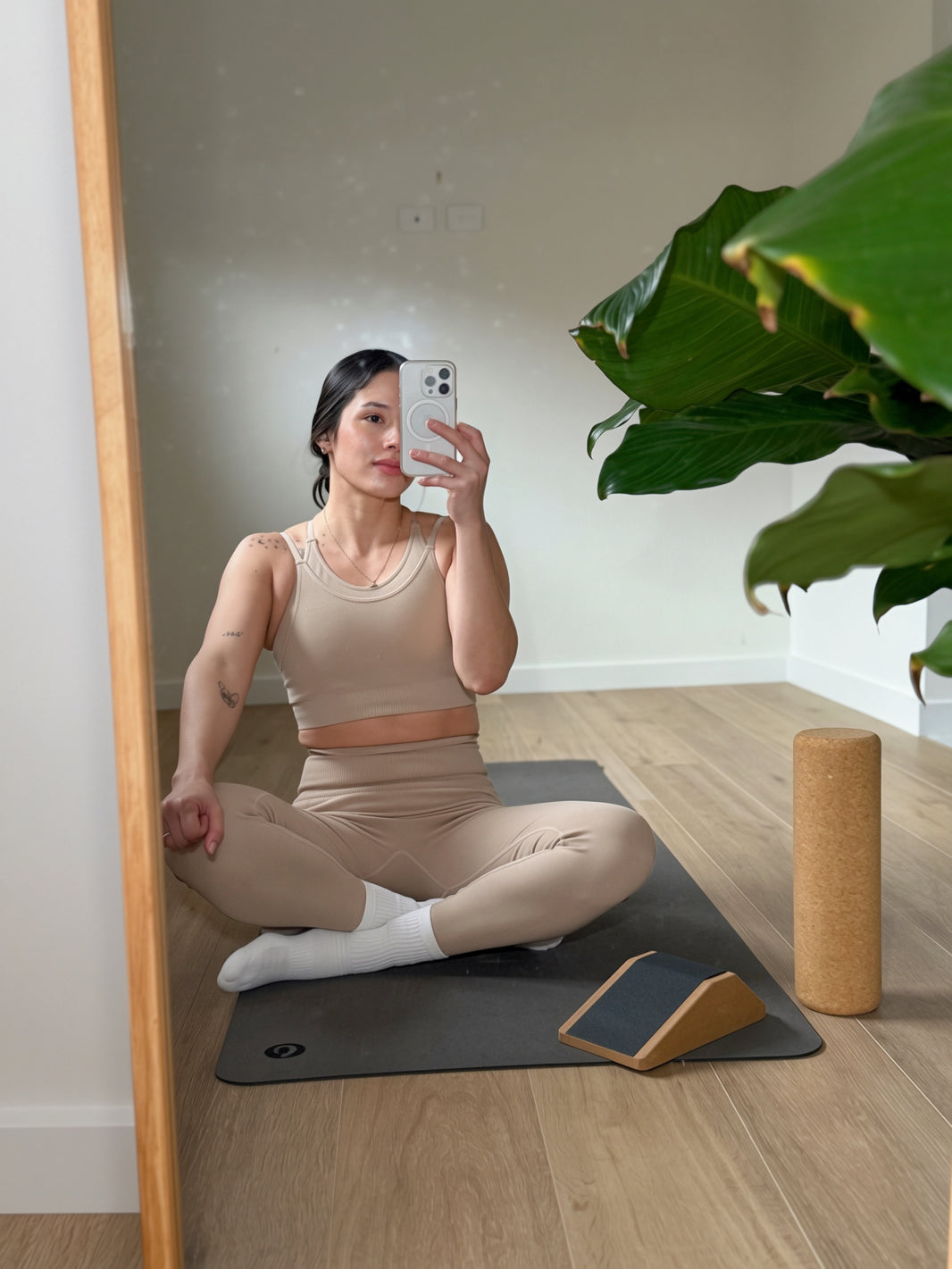100% Natural Cork Massage Roller - 33 cms x 10 cms