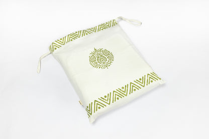 Zenvibes Block Print Cotton Bag – Handmade Small Yoga & Everyday Bag