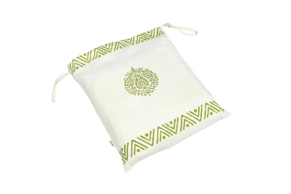 Zenvibes Block Print Cotton Bag – Handmade Small Yoga & Everyday Bag