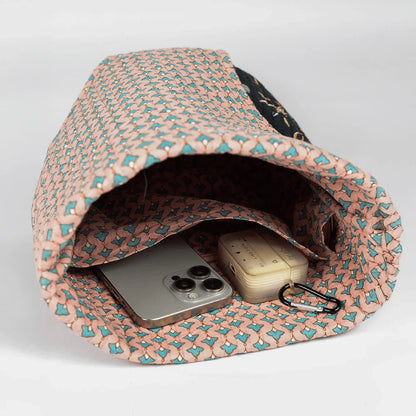 The Botanical Bird Yoga Mat Bag – Black - Zenvibes