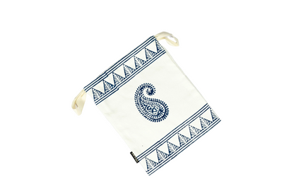 Zenvibes Block Print Cotton Handmade Yoga Bag – 32(L)X25(W)