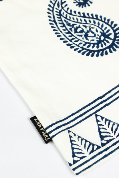 Zenvibes Block Print Cotton Handmade Yoga Bag – 32(L)X25(W)