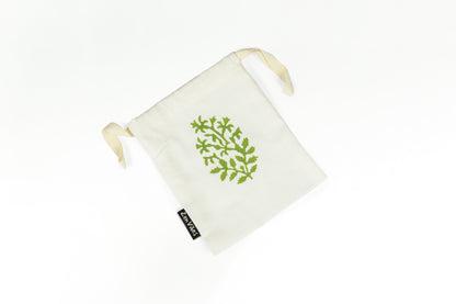 Zenvibes Block Print Cotton Handmade Bag – 17cm(L) X 13cm(W)