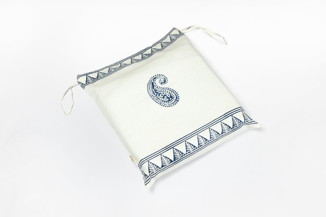 Zenvibes Block Print Cotton Bag – Handmade Small Yoga & Everyday Bag