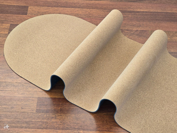 ArchFlexi Cork Yoga Mat with Rubber Back | Solid Tone | 5mm
