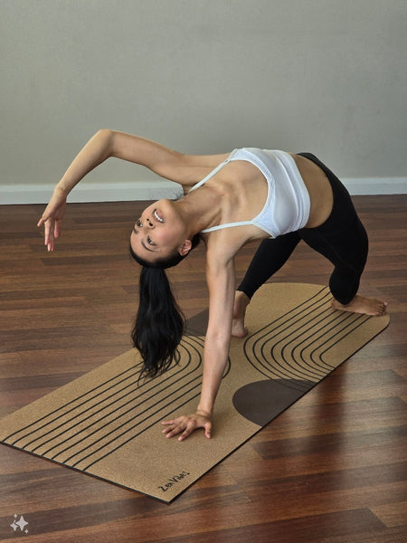 Arch Cork Mat with Rubber Back  | NordicZen | 5mm