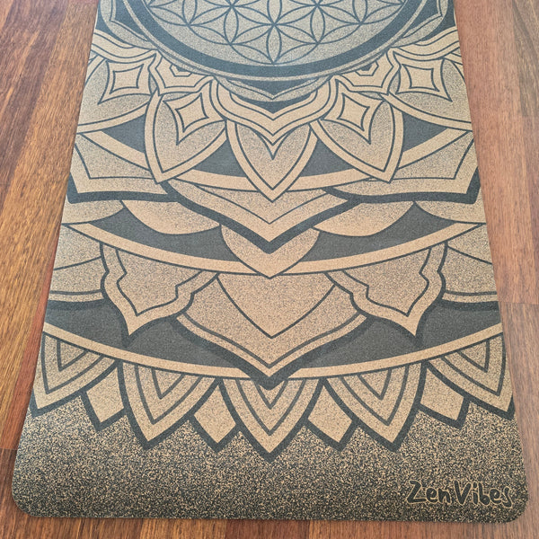 Extra-Thick Cork Yoga Mat | Peaceful Balance Mat | 7 mm