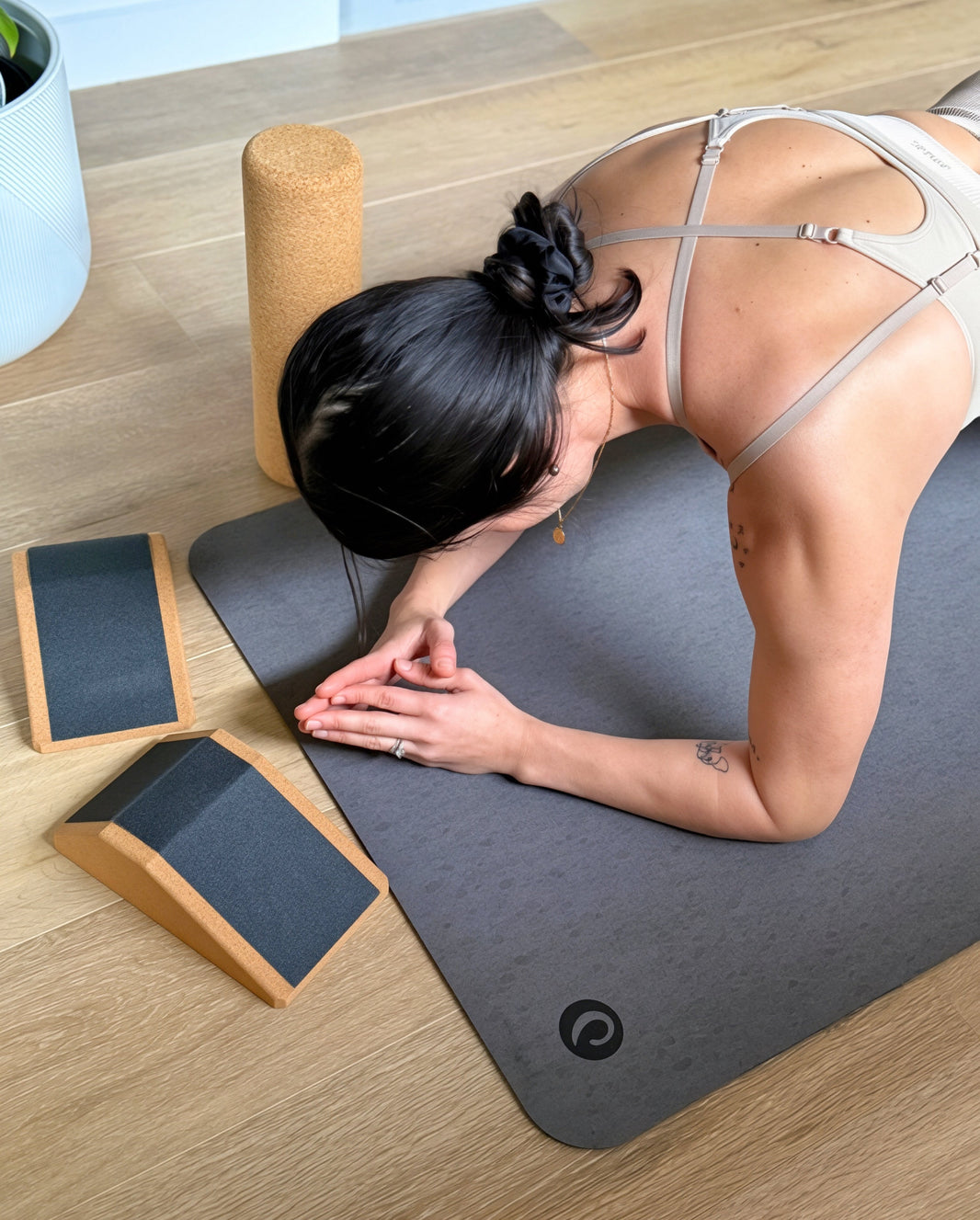 Cork Squat Wedges – Non-Slip Pair ( Sand Paper)