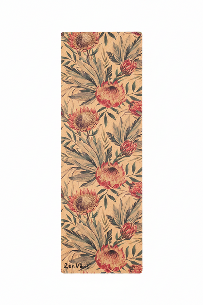 Comfort Cork Yoga Mat 5mm - Proteus Aussie Palm