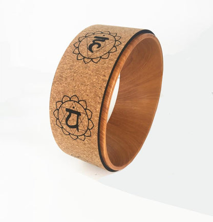 100% Natural Cork Wheel - 7 Chakra