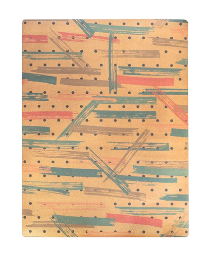XXL Extra Large Cork Kids Play Mat - Brush Strokes & Dots Abstract  135cm X 180cm