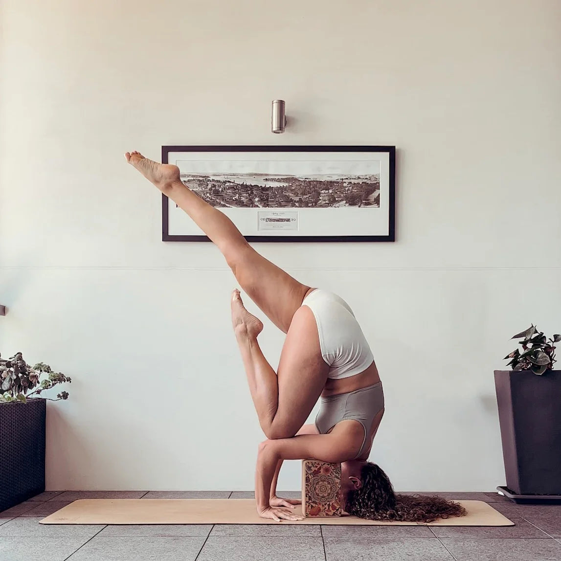 Comfort Cork Yoga Mat 5mm - Plain