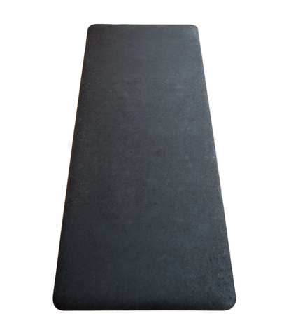Extra Wide Comfort Cork Yoga Mat 5mm - Classic Black Cork Top
