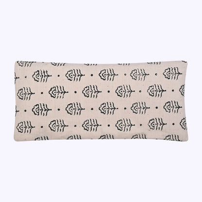 Cotton Eye Pillow-Floral Grace ,Hand Crafted & ArtisanMade - Lavender & Flaxseed Fill