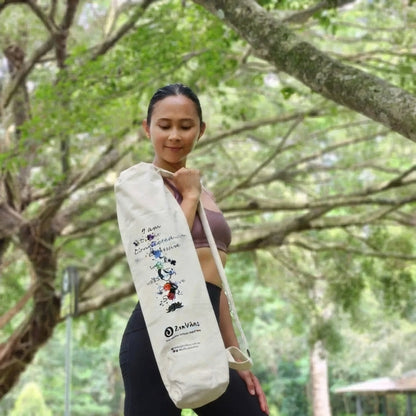 Zenvibes Yoga Mat - Canvas Cotton Bag