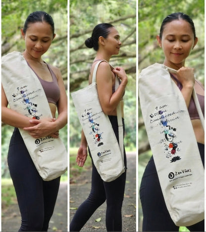 Zenvibes Yoga Mat - Canvas Cotton Bag