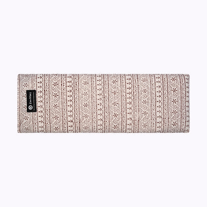 Cotton Heat Pillow – Rustic Elegance, Handcrafted & Artisan-Made – Lavender & Flaxseed Fill