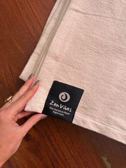 Zenvibes Pure Cotton Yoga Blanket