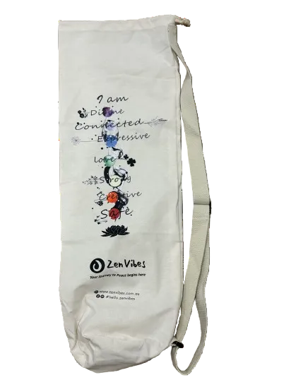 Zenvibes Yoga Mat - Canvas Cotton Bag