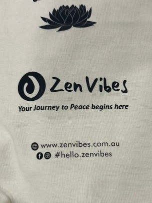 Zenvibes Yoga Mat - Canvas Cotton Bag