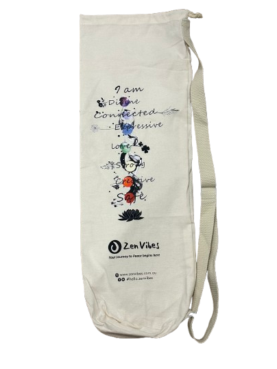 Zenvibes Yoga Mat - Canvas Cotton Bag