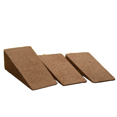 3 Piece Squat Wedge Adjustable Cork Incline Board -for Mobility, Stretching & Strength Training