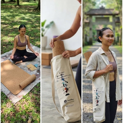 Zenvibes Yoga Mat - Canvas Cotton Bag