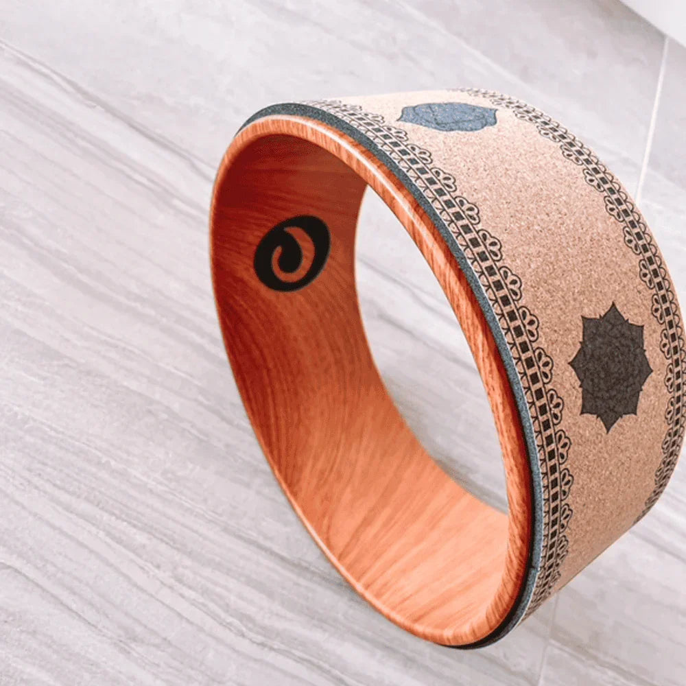 100% Natural Cork Wheel - Colourful 7 Chakra - Zenvibes