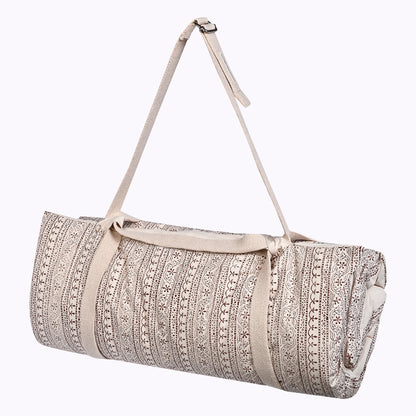 Organic Meditation Cushion – Rustic Elegance ,Hand Crafted & ArtisanMade