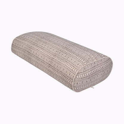 Oval Yoga Bolster – Rustic Elegance,Handcrafted & Artisan-Made