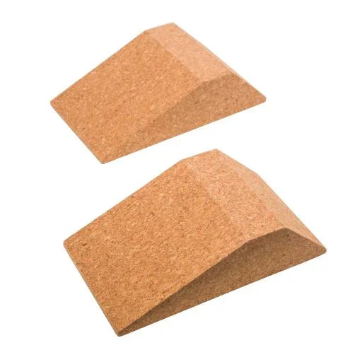 Cork Squat Wedges - For Elevated Squats & Calf Stretch- Pair - Zenvibes